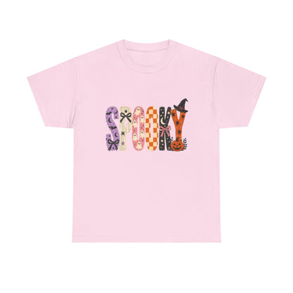 Spooky Halloween Spooky Letters Tee