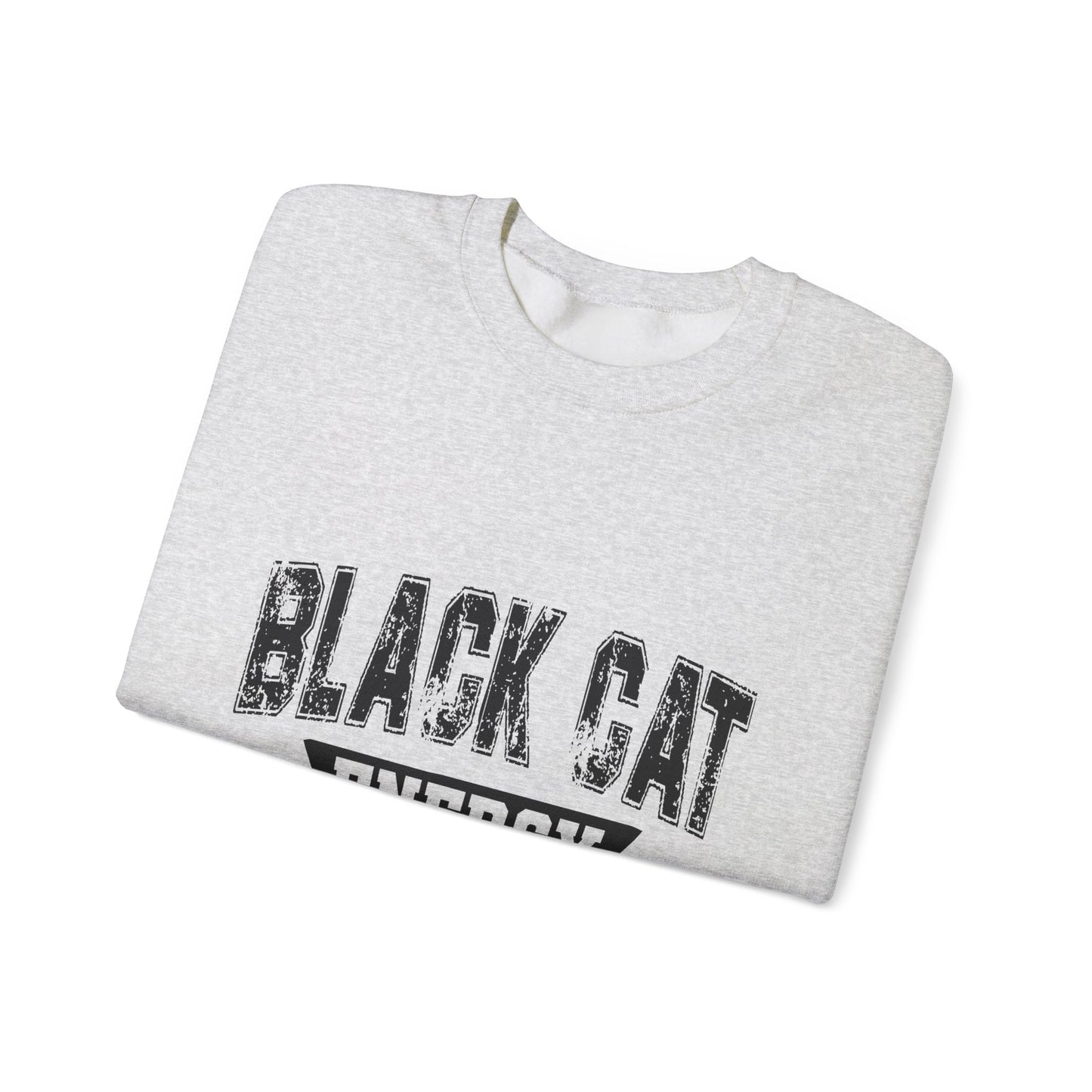 Black Cat Energy Crewneck Sweatshirt