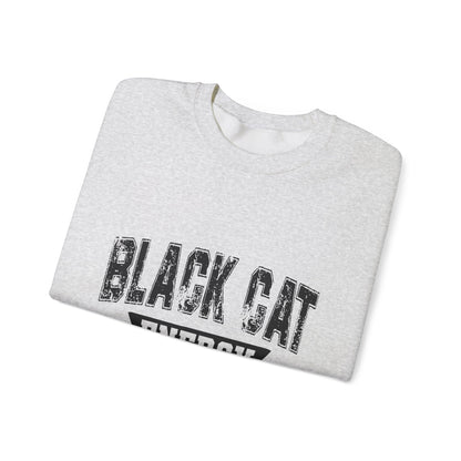 Black Cat Energy Crewneck Sweatshirt