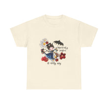 T-Shirt — 'Practically Perfect In Every Way' Floral Tee