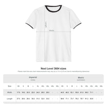 Alice in Wonderland "We're All Mad Here" Ringer T-Shirt