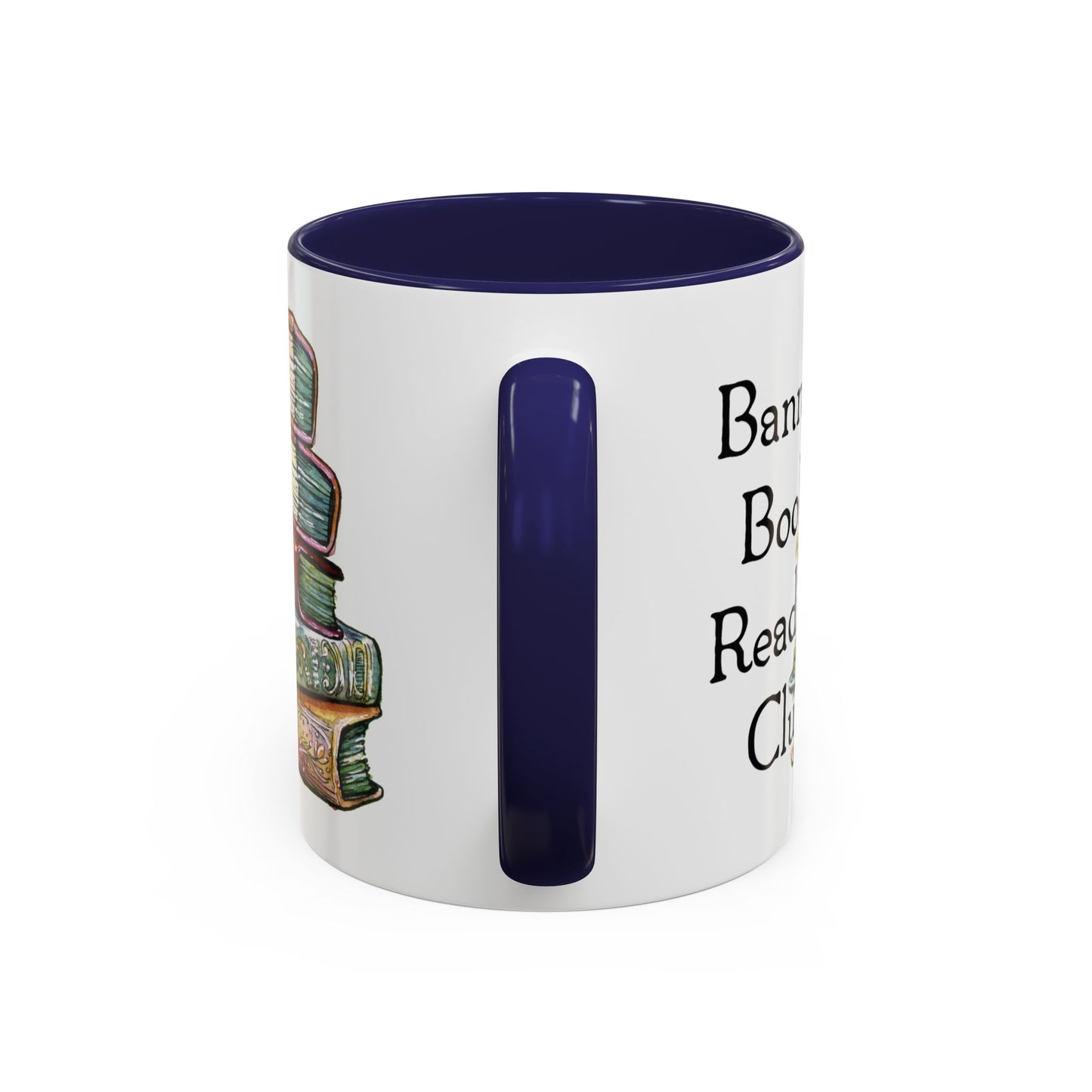 Banned Books Reading Club - Accent Coffee Mug (11, 15oz)