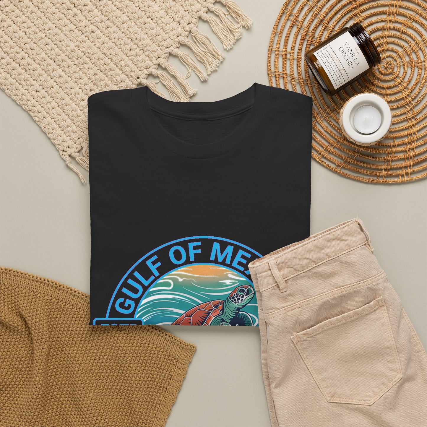 Gulf of Mexico Turtle Tee - "Stay Salty and Resist"  T-Shirt