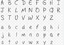 Drawing with markers 3.5mm  lower case  - Morando Destash