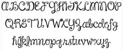 Happy Day 3mm lower case  - Morando Destash