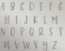 Double Cheese 4 mm upper case  - Morando Destash