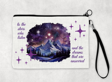 To the stars who listen   -  zipper bag