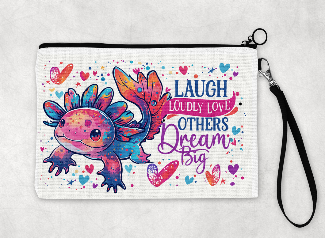 Laugh   -  zipper bag