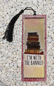 I'm with the Banned -  Metal Bookmark