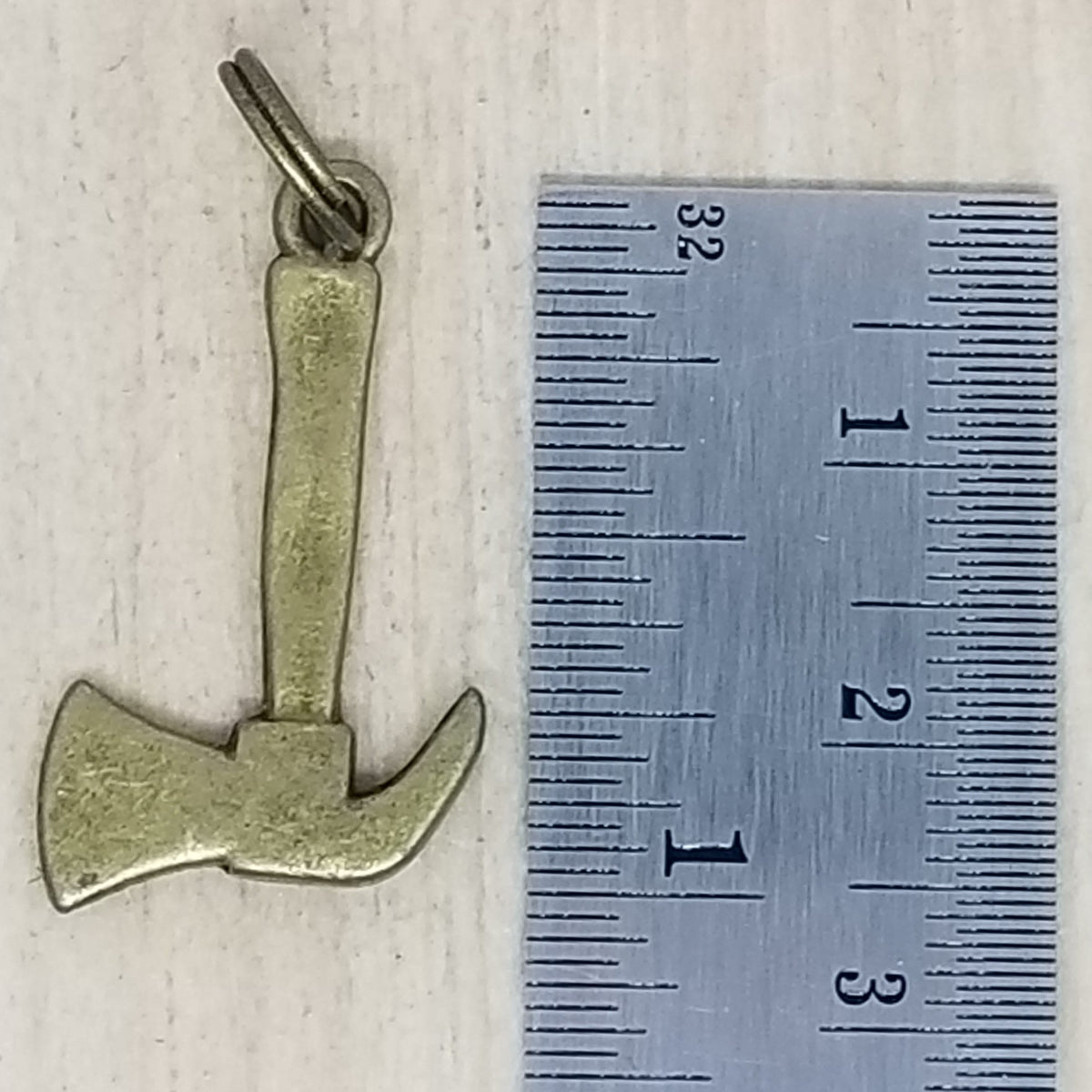 Bronze Hatchet Charm - lot of 10