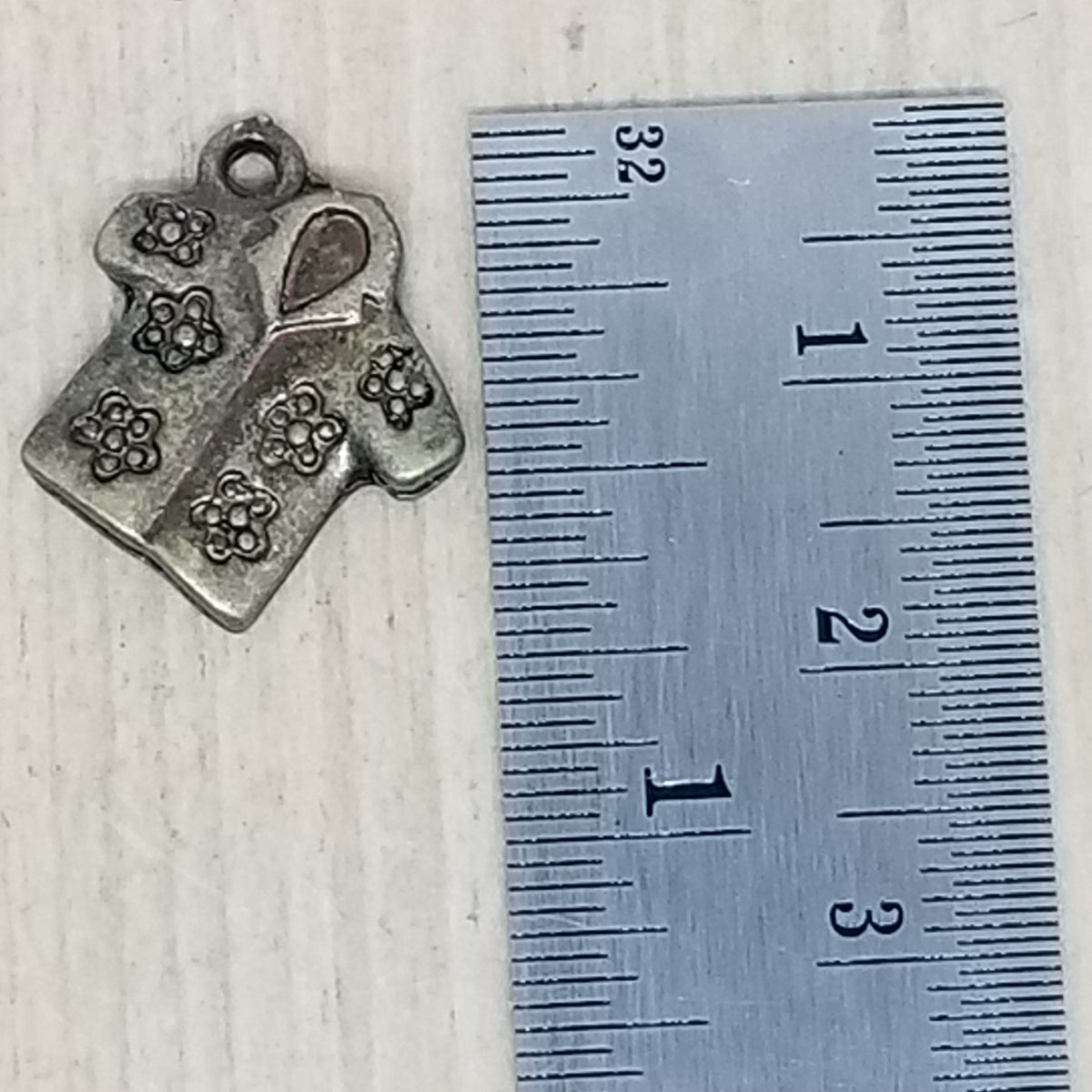 Bronze Hawaiian Shirt Charm - lot of 10
