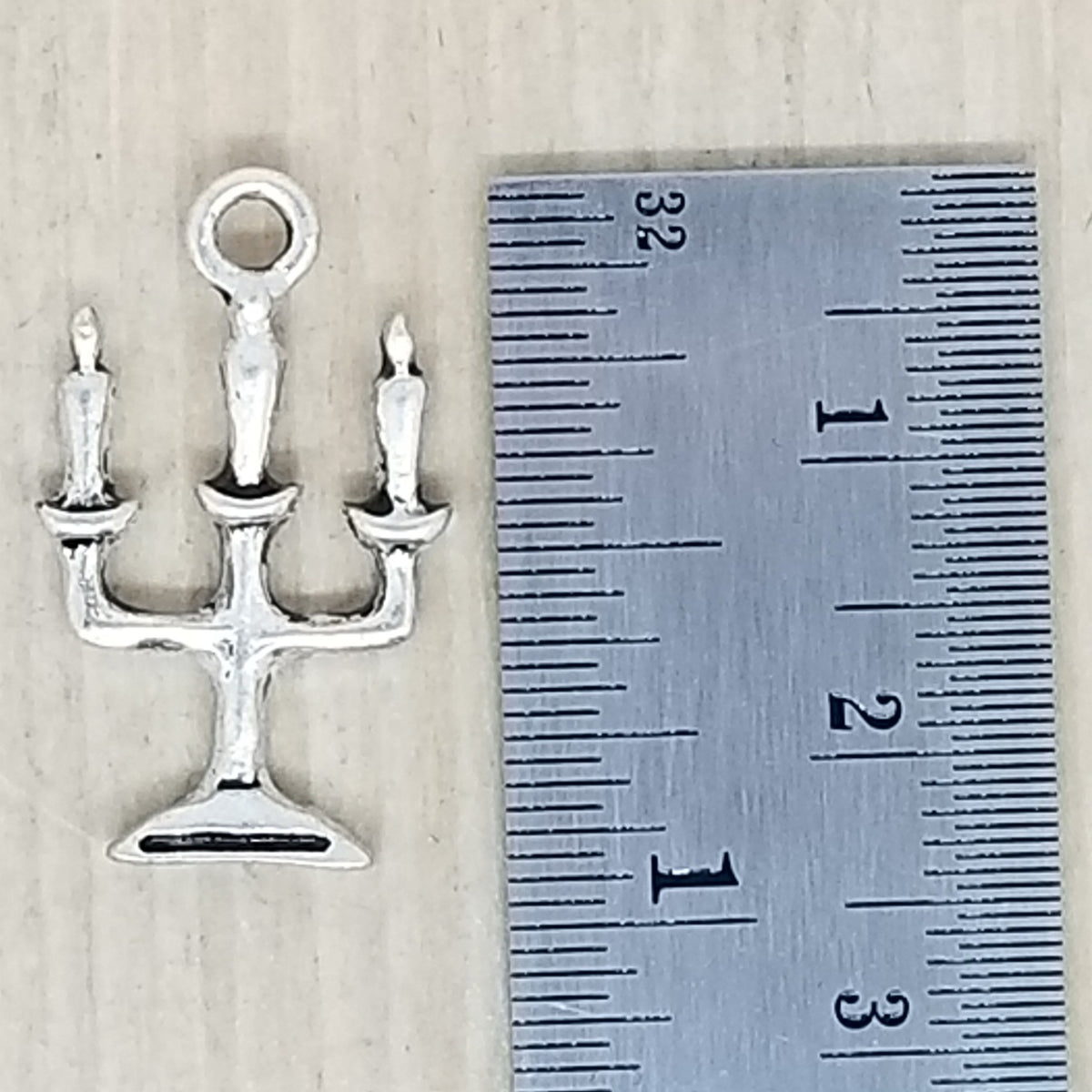 Candlestick Charm - lot of 10