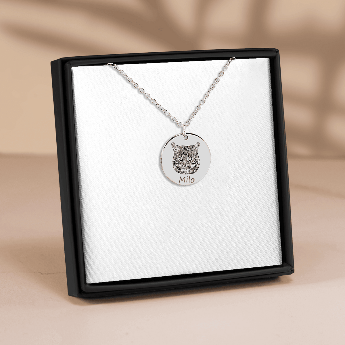 Cat Portrait Necklace