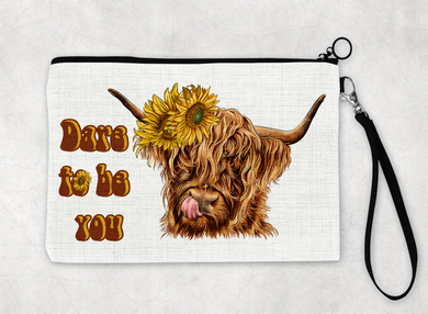 Dare to be you   -  zipper bag