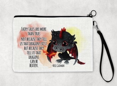 Dragons are real   -  zipper bag