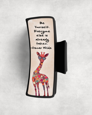 Hair Claw - Be Yourself Giraffe