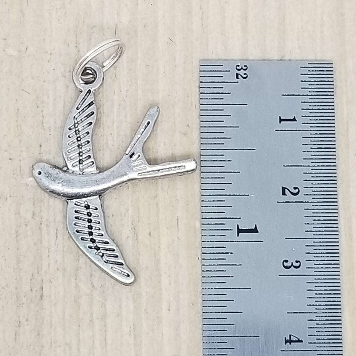 Large Bird Charm - lot of 6