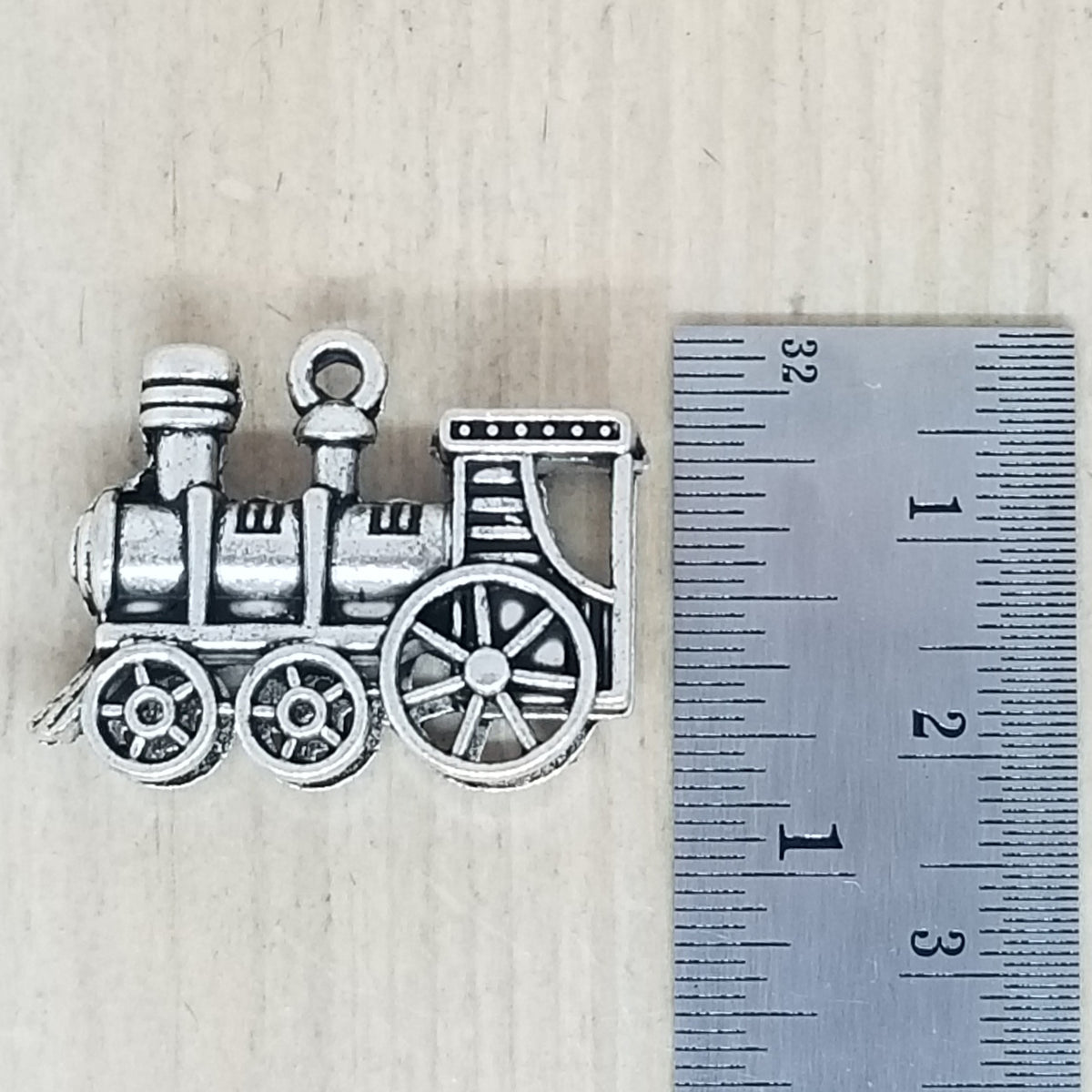 Large Train Charm - lot of 5