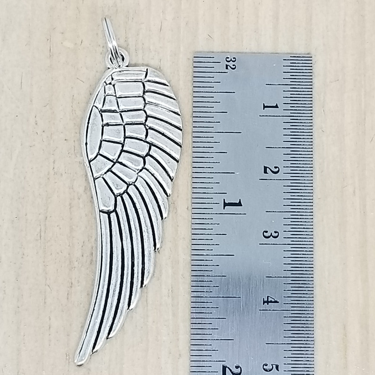 Large Wing Charm - lot of 5