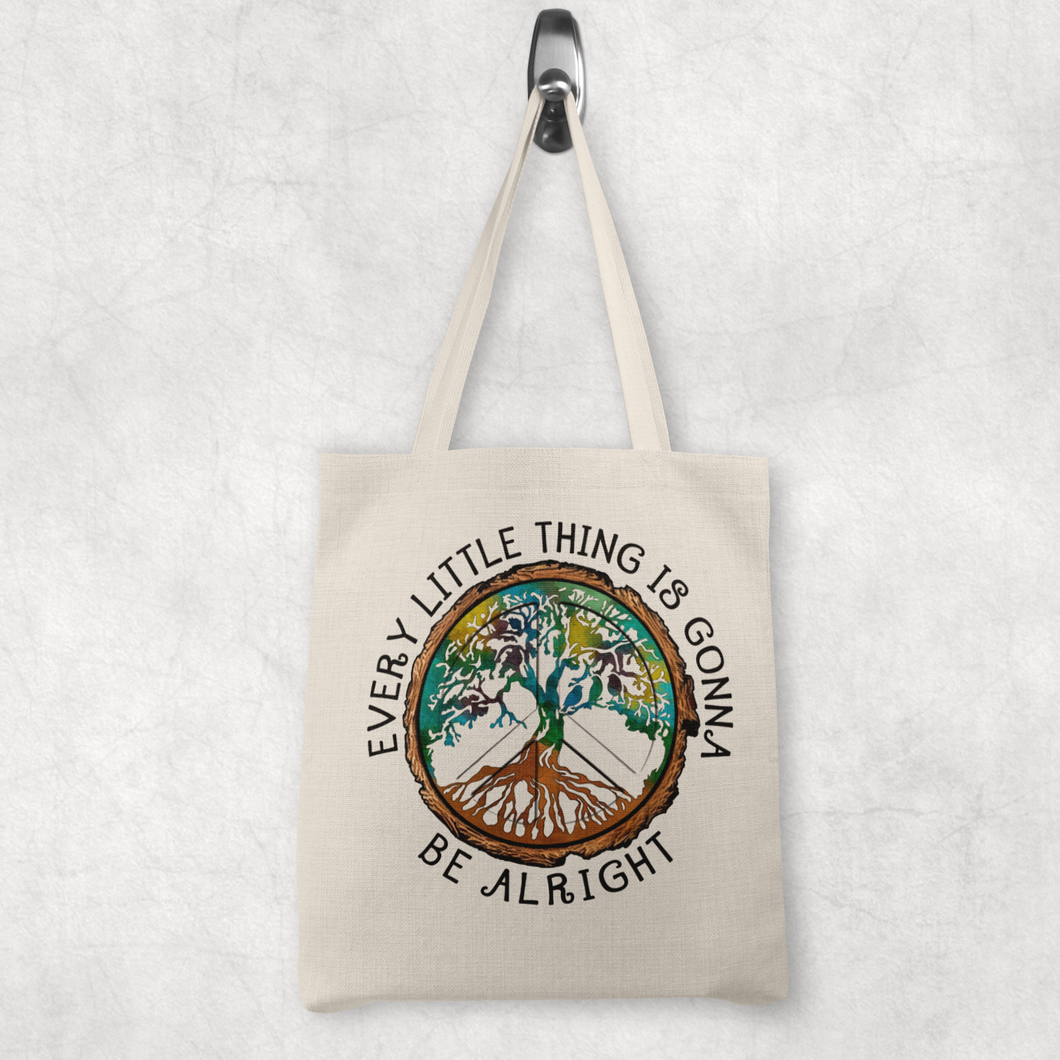 Every Little Thing Peace -  tote bag