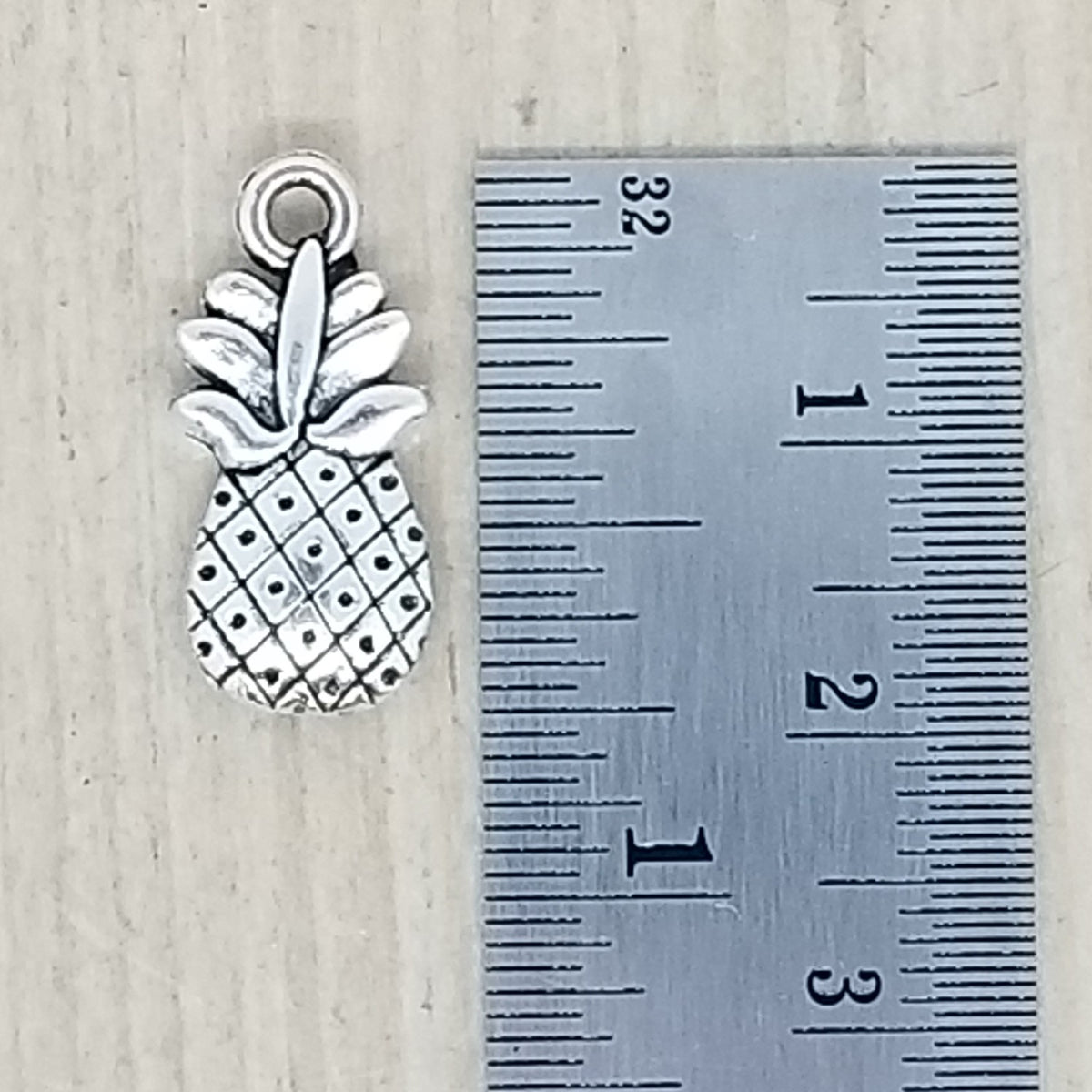 Pineapple Charm - lot of 10