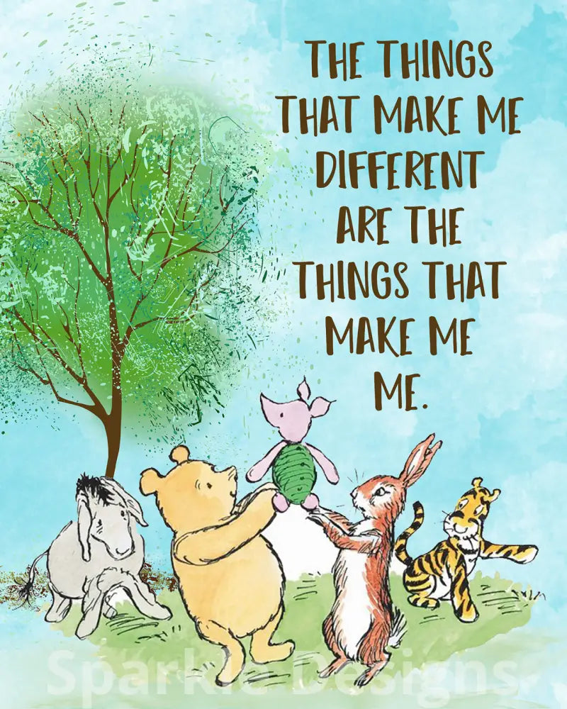 The things that make me different