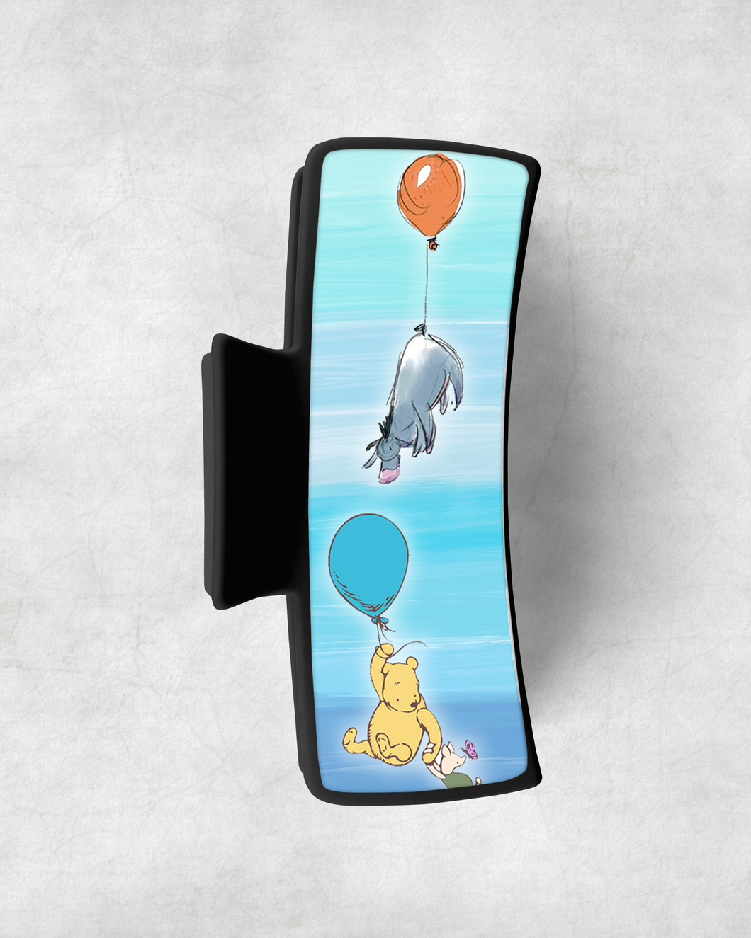 Hair Claw - Pooh balloons