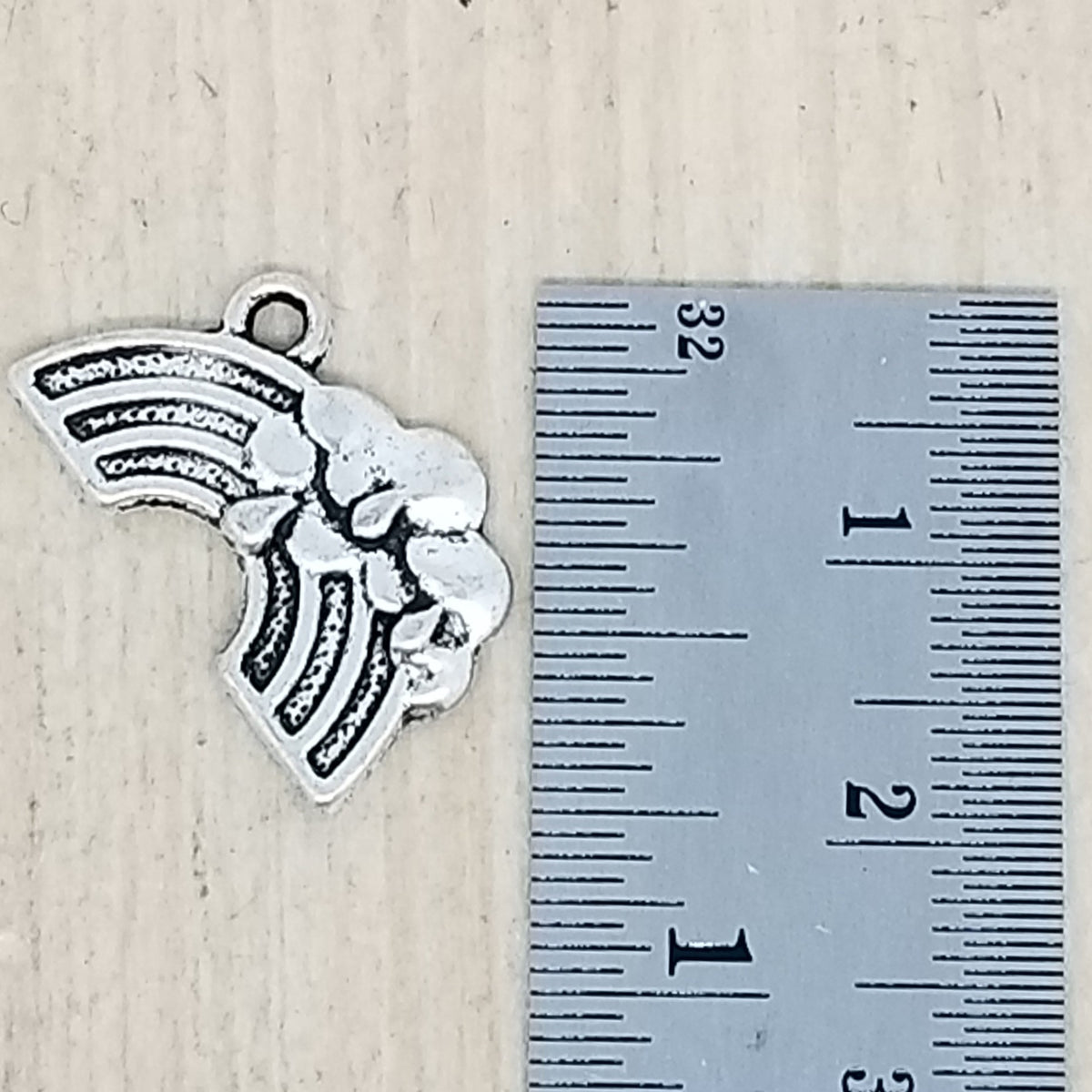 Rainbow charm - lot of 5