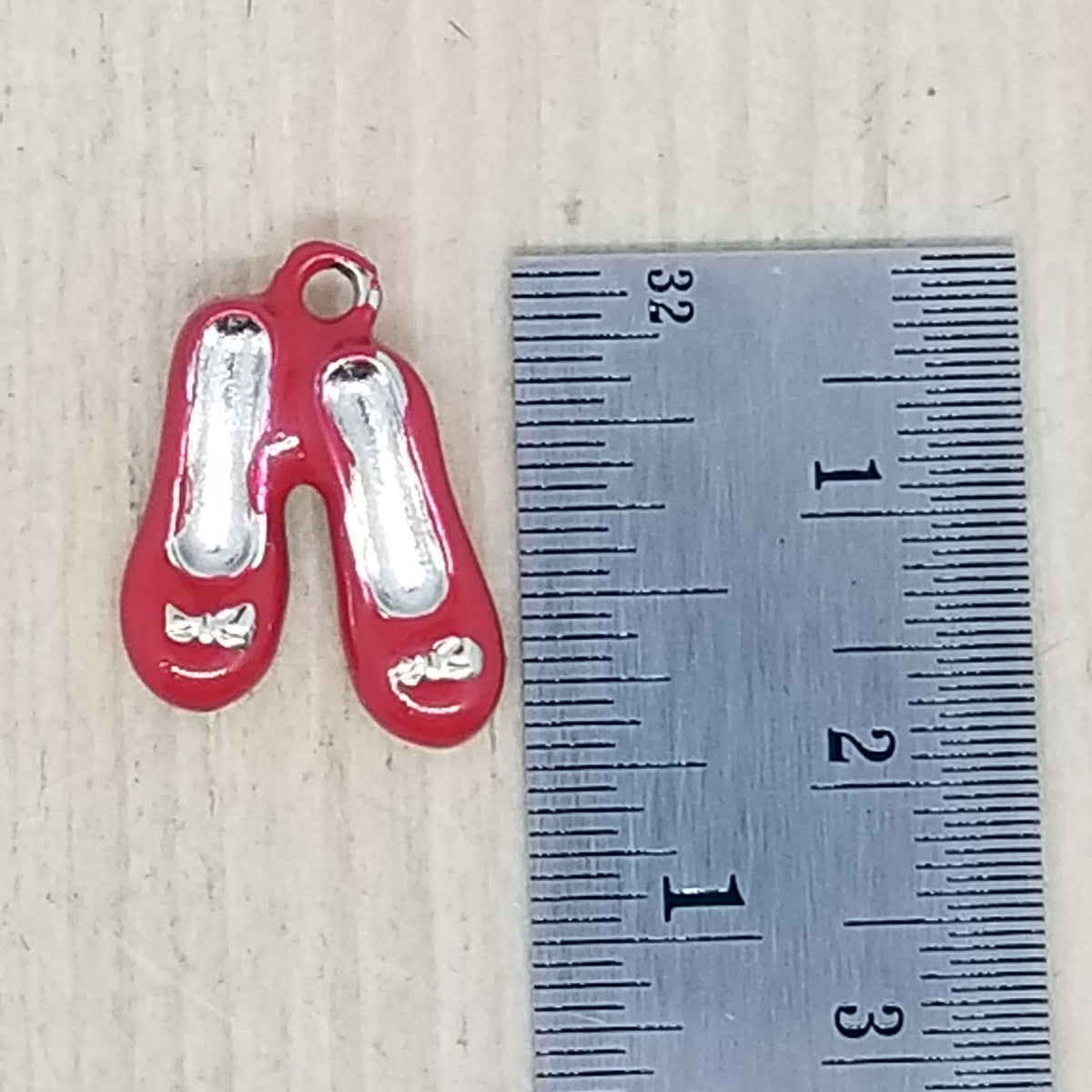 Red shoes Charm - lot of 7