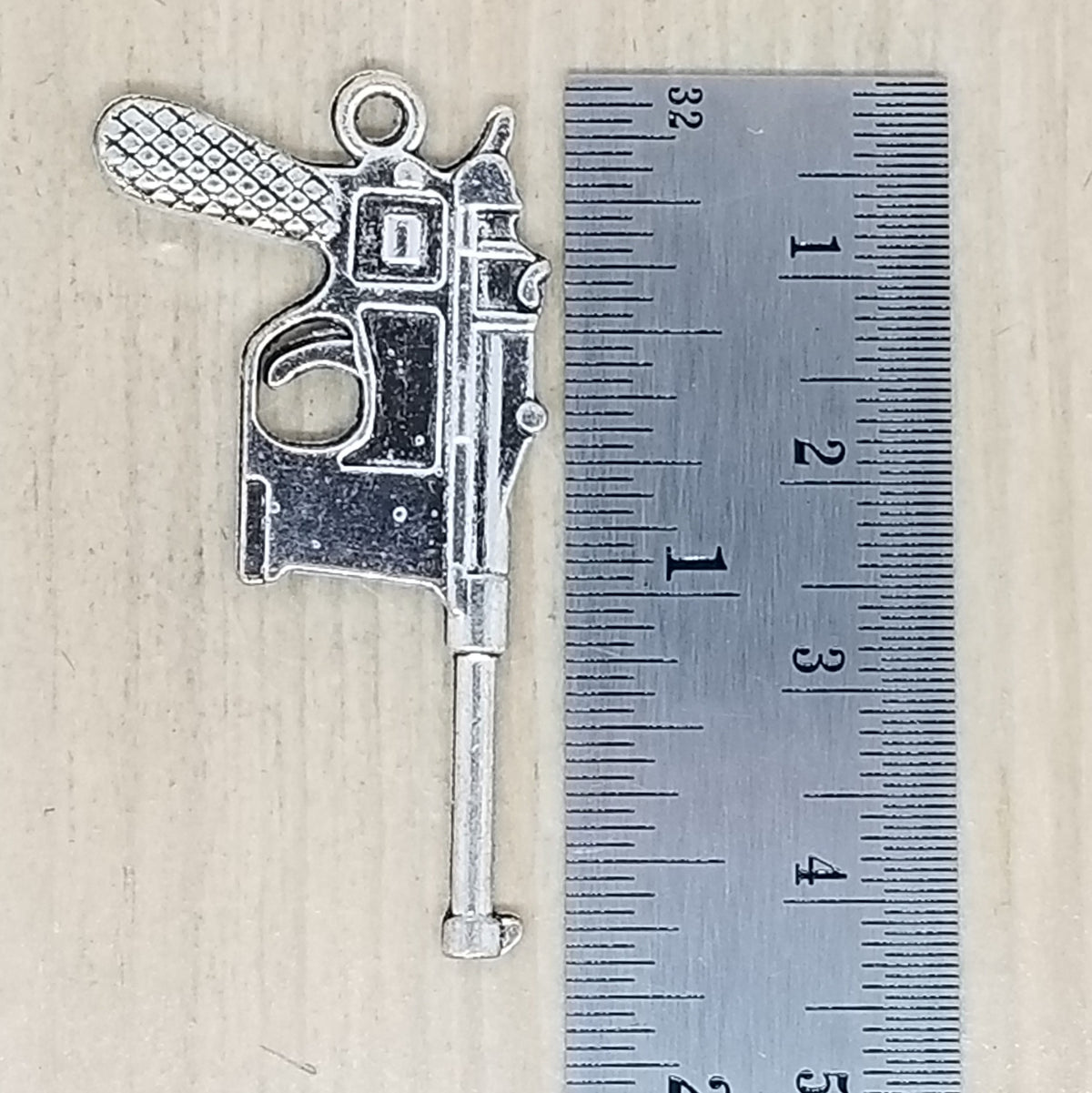 Semi-Automatic Pistol Charm - lot of 6
