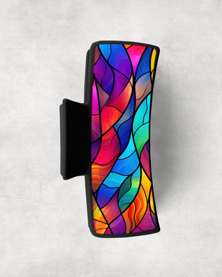 Hair Claw - Stained Glass