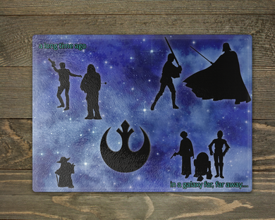 In a Galaxy Far Far Away - Cutting Board