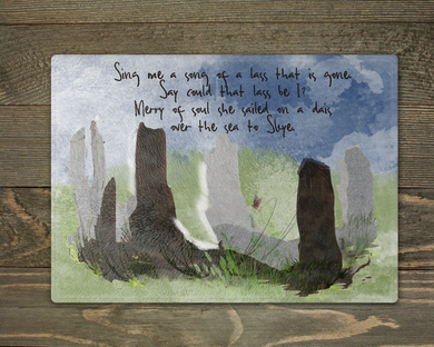Standing Stones - Cutting Board