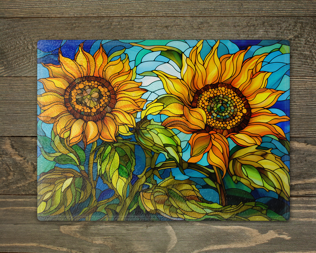 Sunflowers - Cutting Board