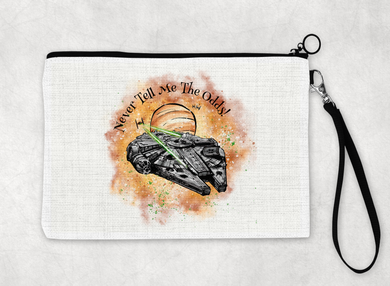 Never tell me the odds  -  zipper bag