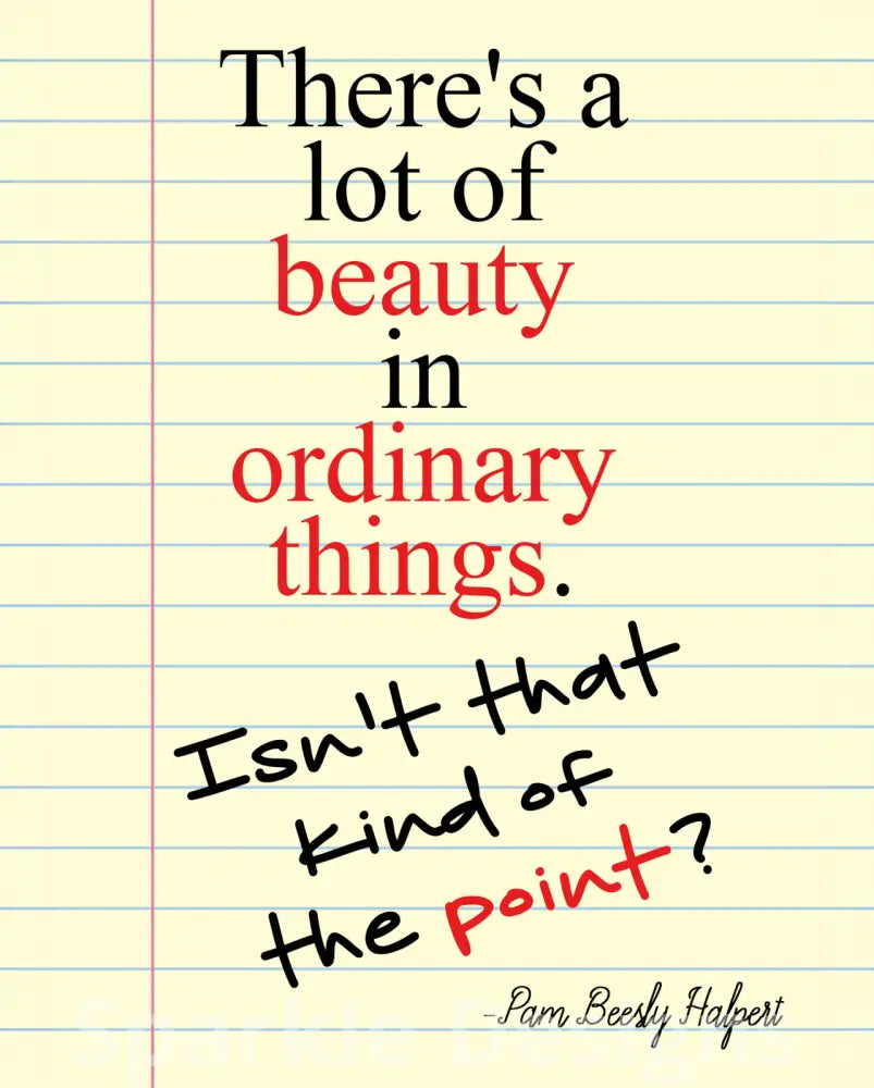Ordinary things