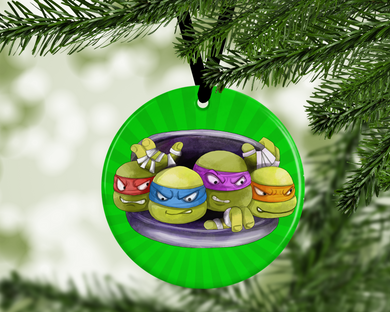 TMNT -  porcelain / ceramic ornament