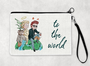 To the world   -  zipper bag