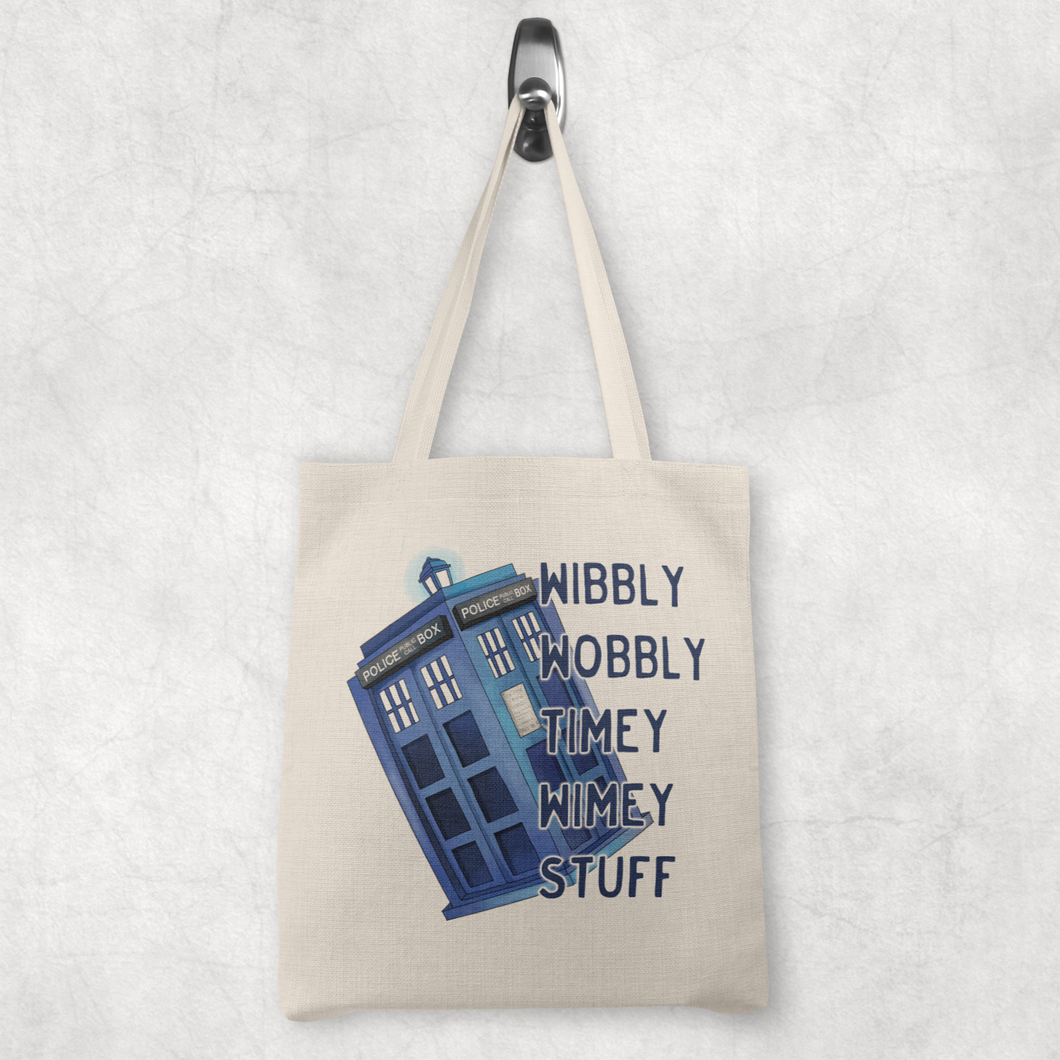 Wibbly Wobbly -  tote bag
