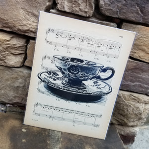 Music Art - Teacup
