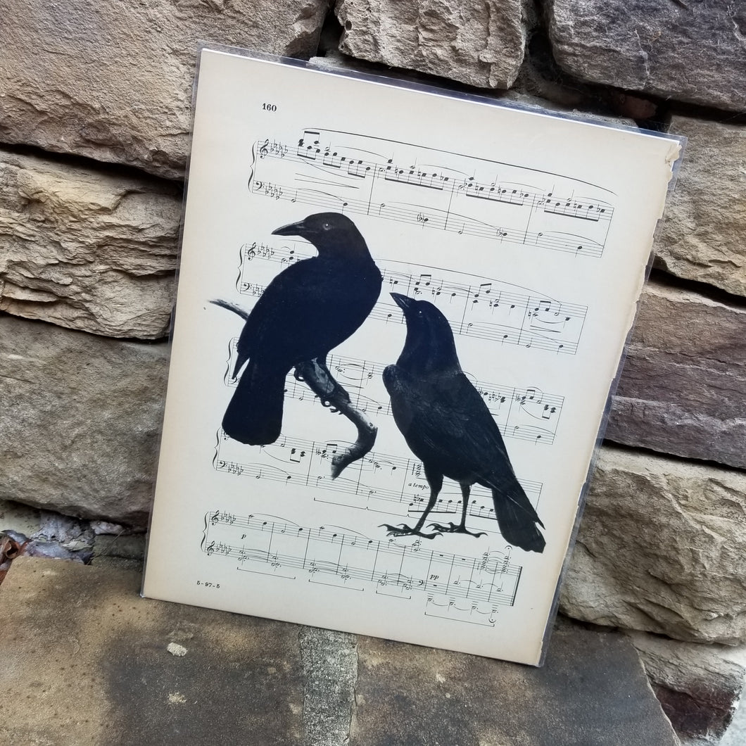Music Art - Two Crows