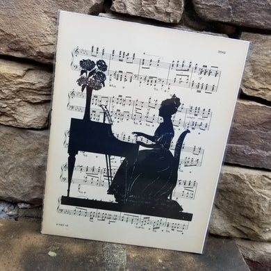 Music Art - Princess Playing Piano