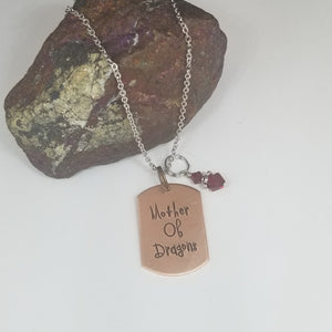 Mother Of Dragons - Pendant Necklace
