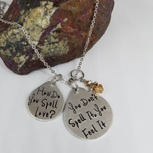 How Do You Spell Love? / You Don't Spell It, You Feel It - Pendant Necklace