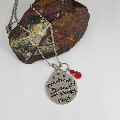 Practically Perfect In Every Way - Pendant Necklace