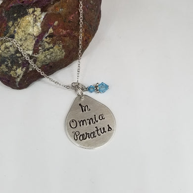 In Omnia Paratus - Pendant Necklace