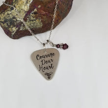 Courage Dear Heart - Pendant Necklace