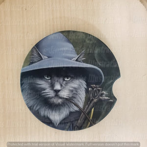 *Licensed* Jey Parks car coaster  *Lord of the Cats - Gandalf*