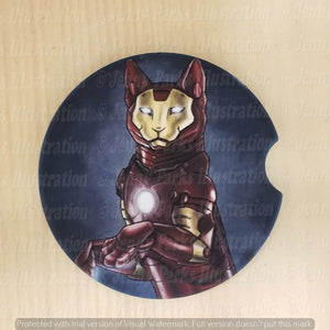 *Licensed* Jey Parks car coaster  *Iron Kitty*