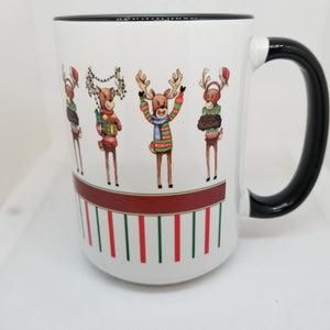 Fancy Reindeer Mug